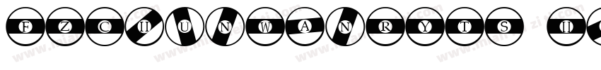 FZChunWanRYTS Heavy字体转换